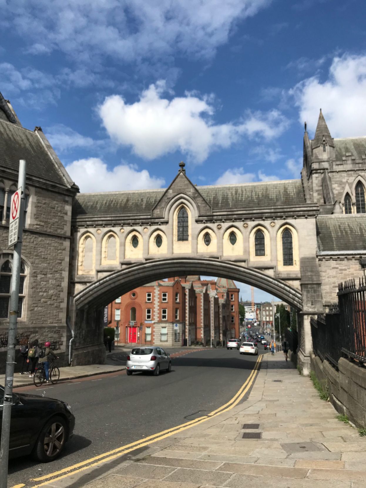 Walking through Dublin